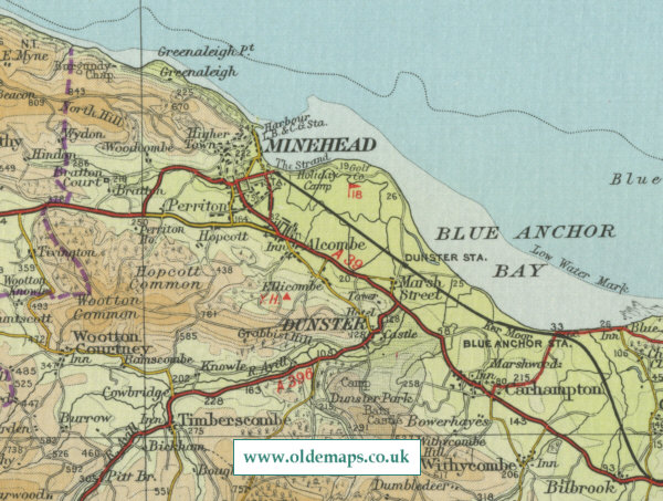 Minehead Map