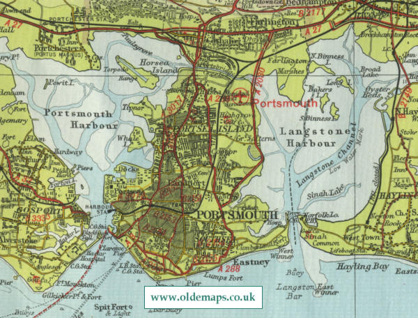 Portsmouth Map