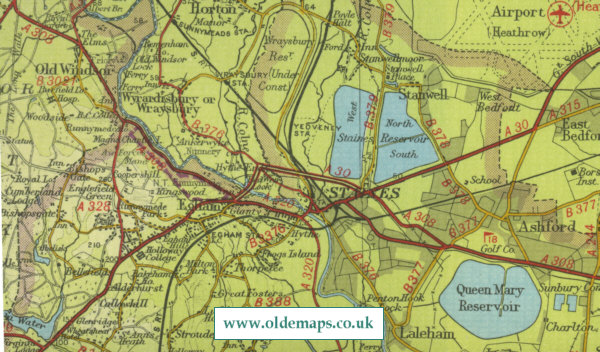 Staines Map