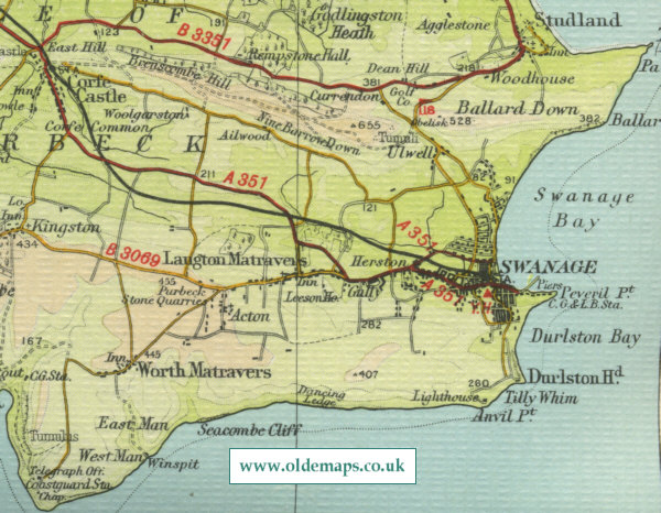 Swanage Map