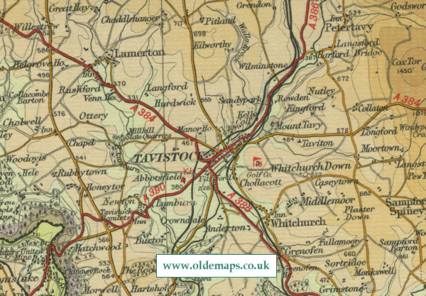 Tavistock Map