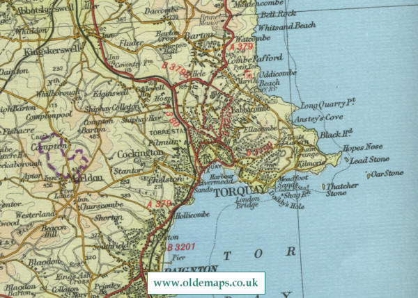 Torquay Map