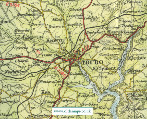 Truro Map