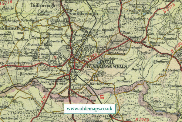 Tonbridge Wells Map
