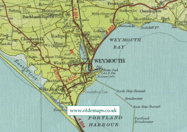Weymouth Map
