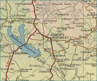 Abbots Bromley Map