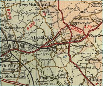 Airdrie Map