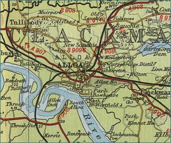 Alloa Map