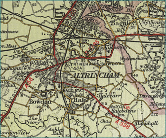 Altrincham Map