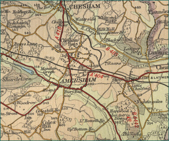 Amersham Map