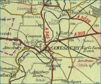 Amesbury Map