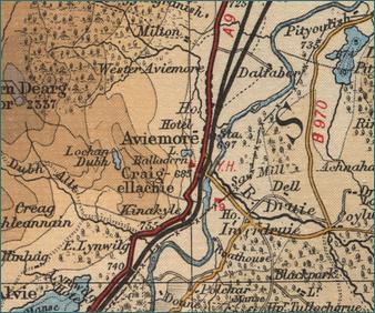 Aviemore Map