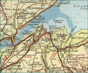 Bangor Map