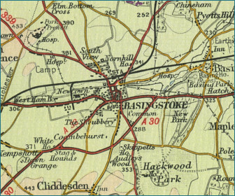 Basingstoke Map