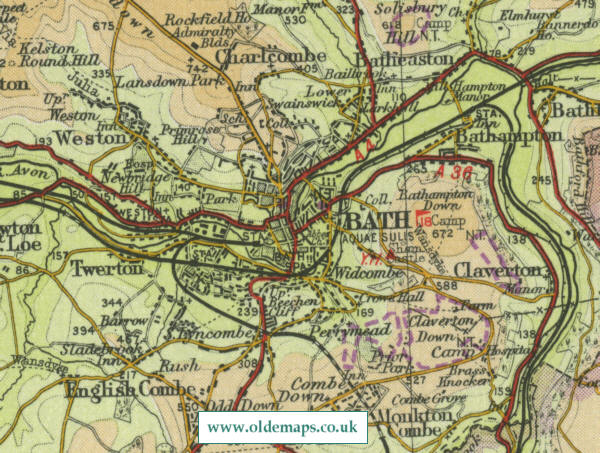 Bath Map