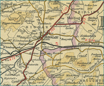 Biggar Map