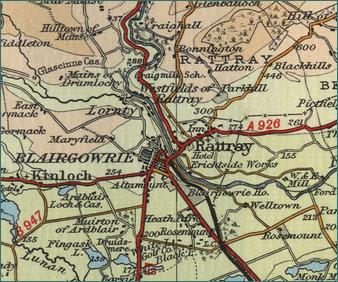 Blairgowrie Map