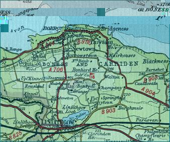 Bo'ness Map