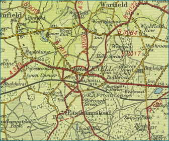 Bracknell Map