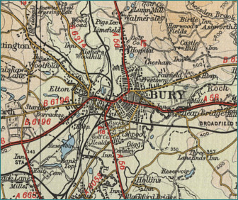 Bury Map