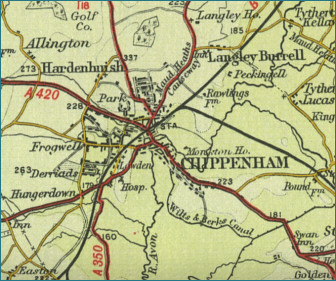 Chippenham Map