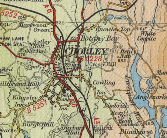 Chorley Map