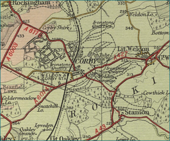 Corby Map