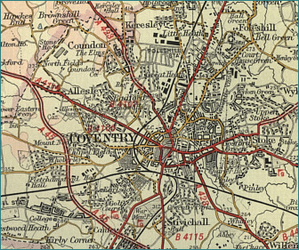 Coventry Map