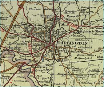 Darlington Map