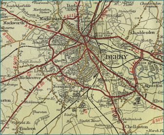 Derby Map