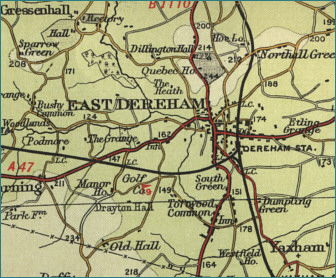 Dereham Map