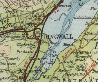 Dingwall Map