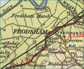 Frodsham Map