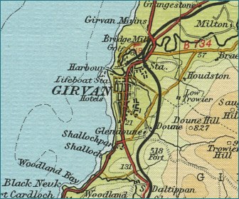 Girvan Map