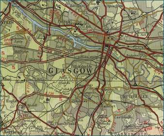 Glasgow Map