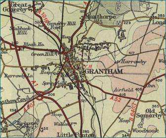 Grantham Map