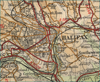 Halifax Map