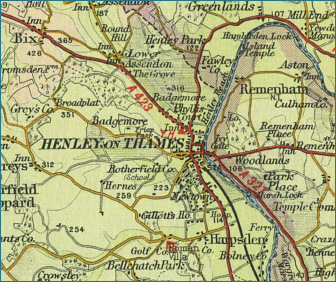 Henley-on-Thames Map