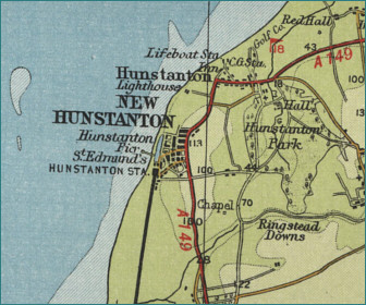 Hunstanton Map