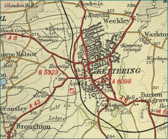 Kettering Map