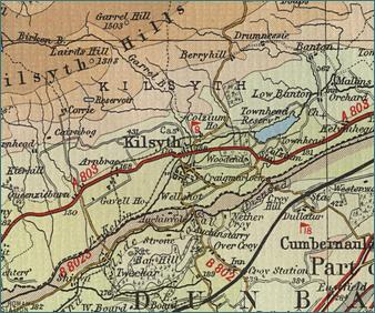Kilsyth Map