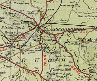 Knaresborough Map