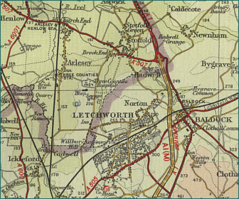 Letchworth Map