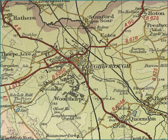 Loughborough Map