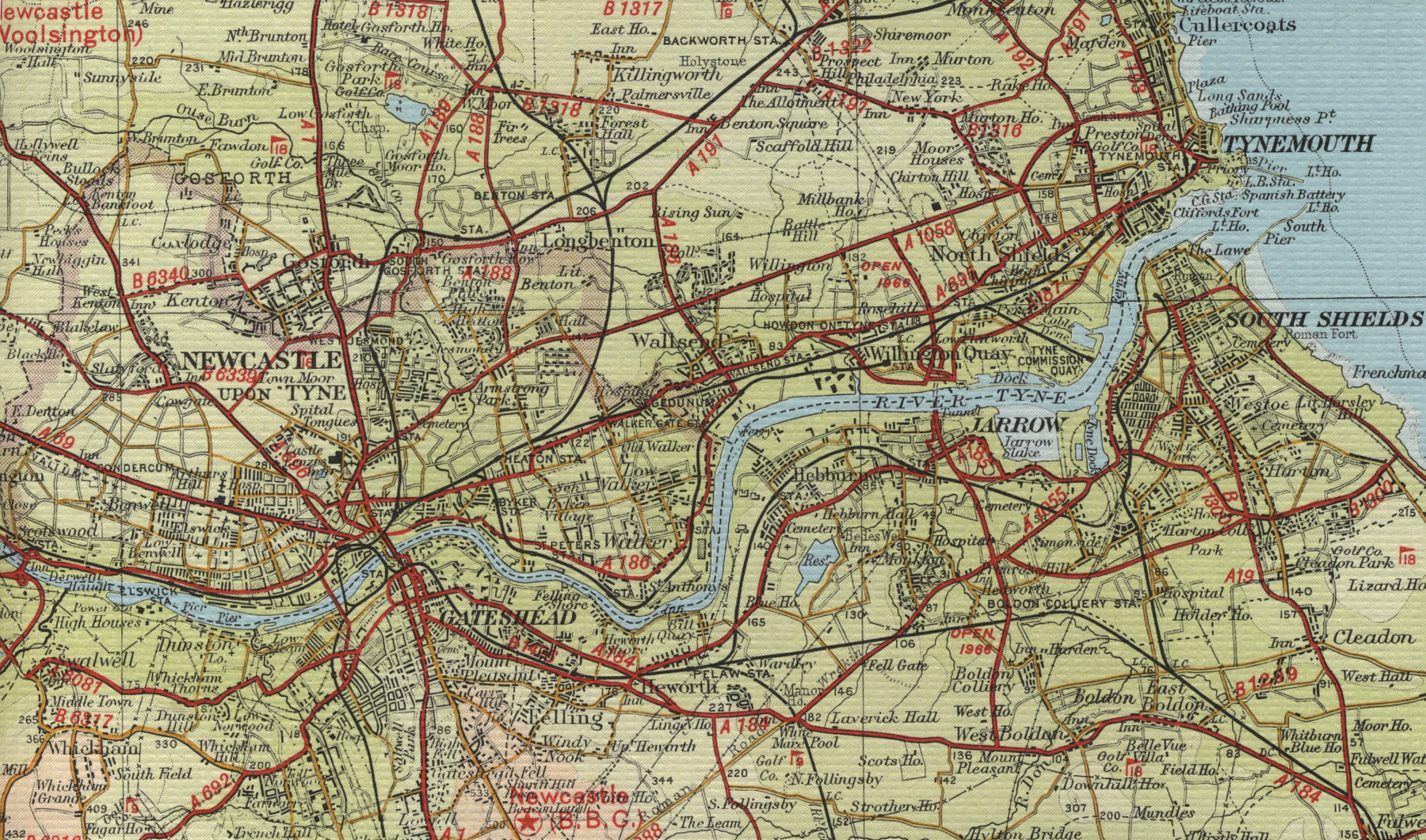 Map Newcastle 