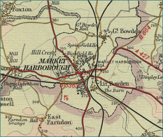 Market Harborough Map