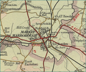 Market Harborough Map