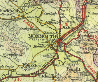 Monmouth Map