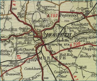 Morpeth Map