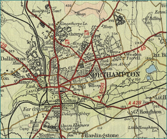 Northampton Map